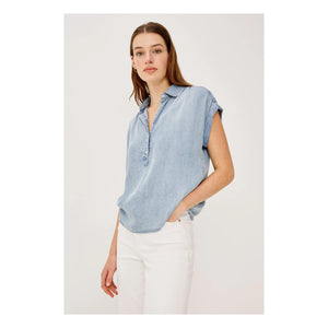 Rails - Tuscany Bluse | Denim Blau
