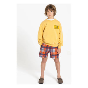 Hundred Pieces - Wave Badeshorts | Rot