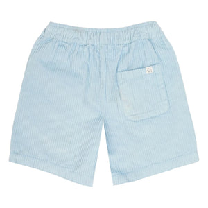 Jenest - Hug Samt Bio-Baumwollshorts | Hellblau