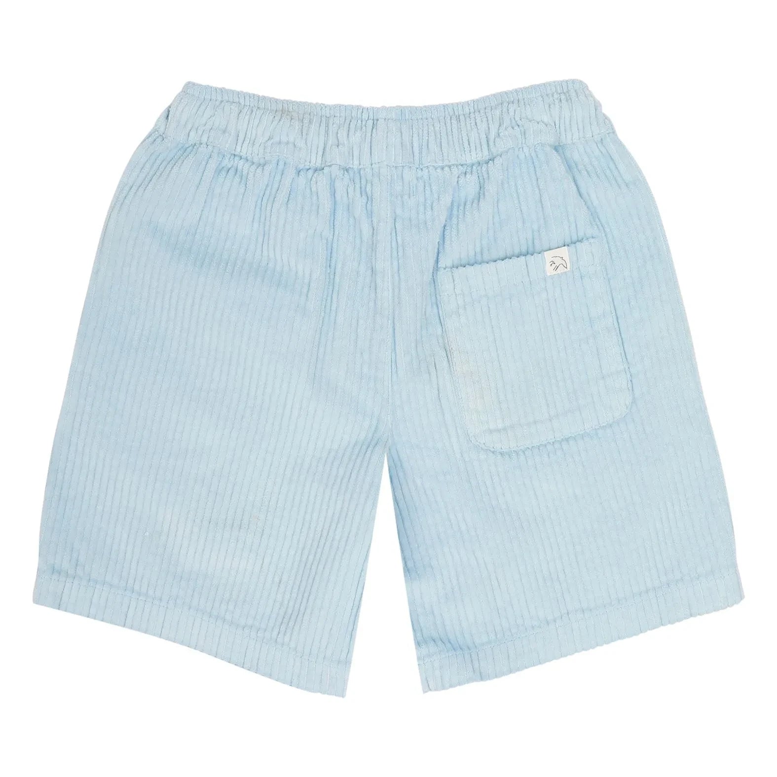 Jenest - Hug Samt Bio-Baumwollshorts | Hellblau