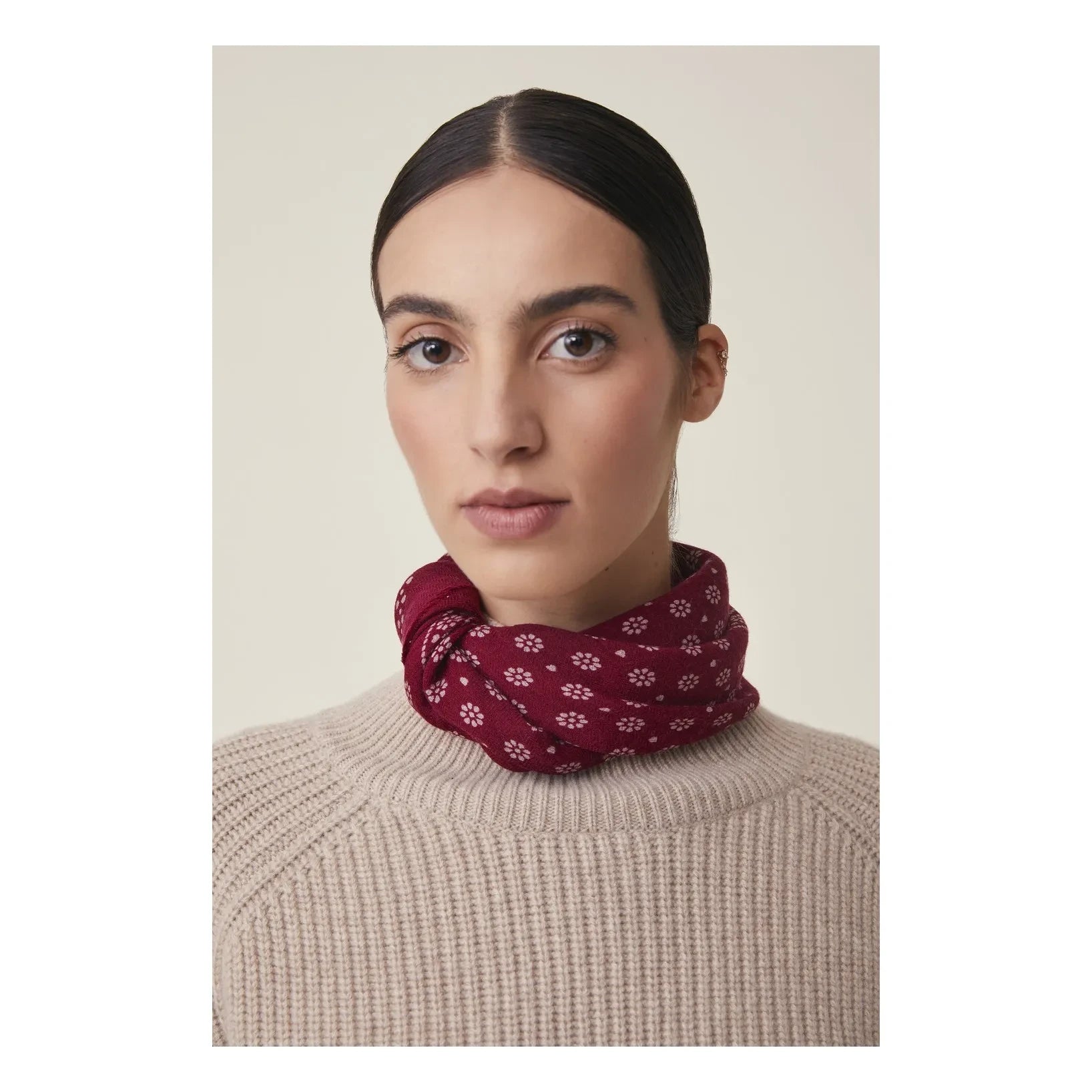 Moismont - Olaf Eşarp No. 676, Yün | Bordo
