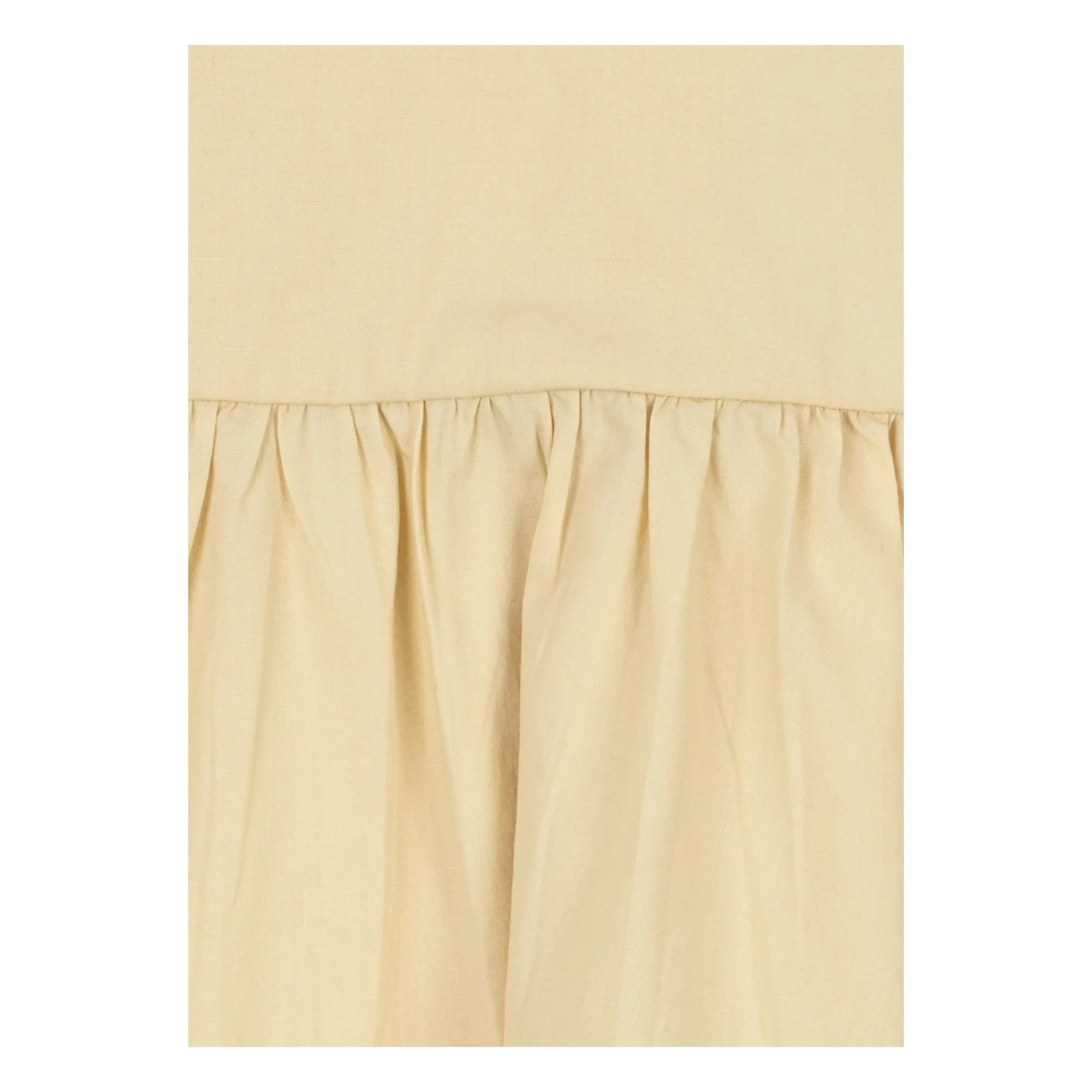 Konges Sløjd - Kleid mit offenem Rücken Hearly Bio-Baumwolle | Beige