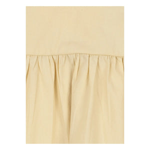 Konges Sløjd - Kleid mit offenem Rücken Hearly Bio-Baumwolle | Beige