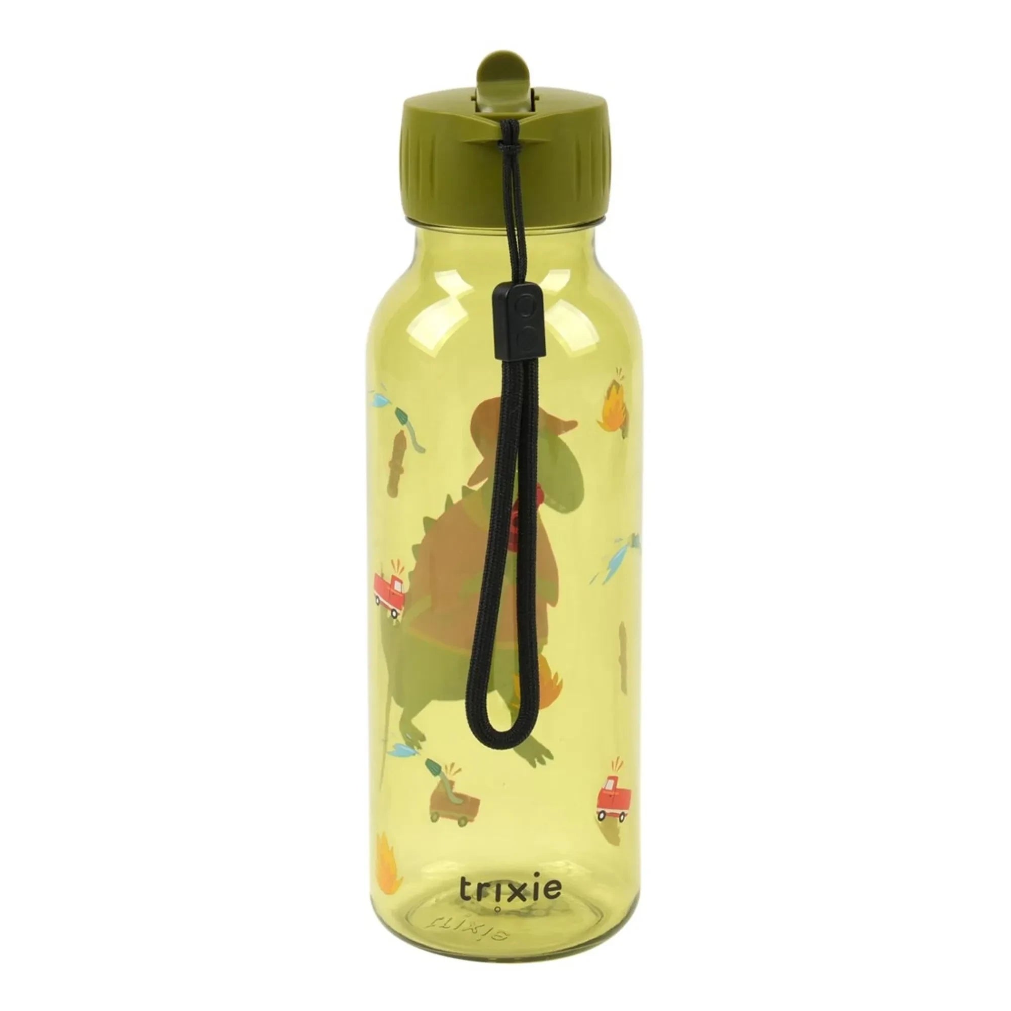 Trixie - Tritan™ Matara 500 ml Fireman Mr. Dino | Yeşil