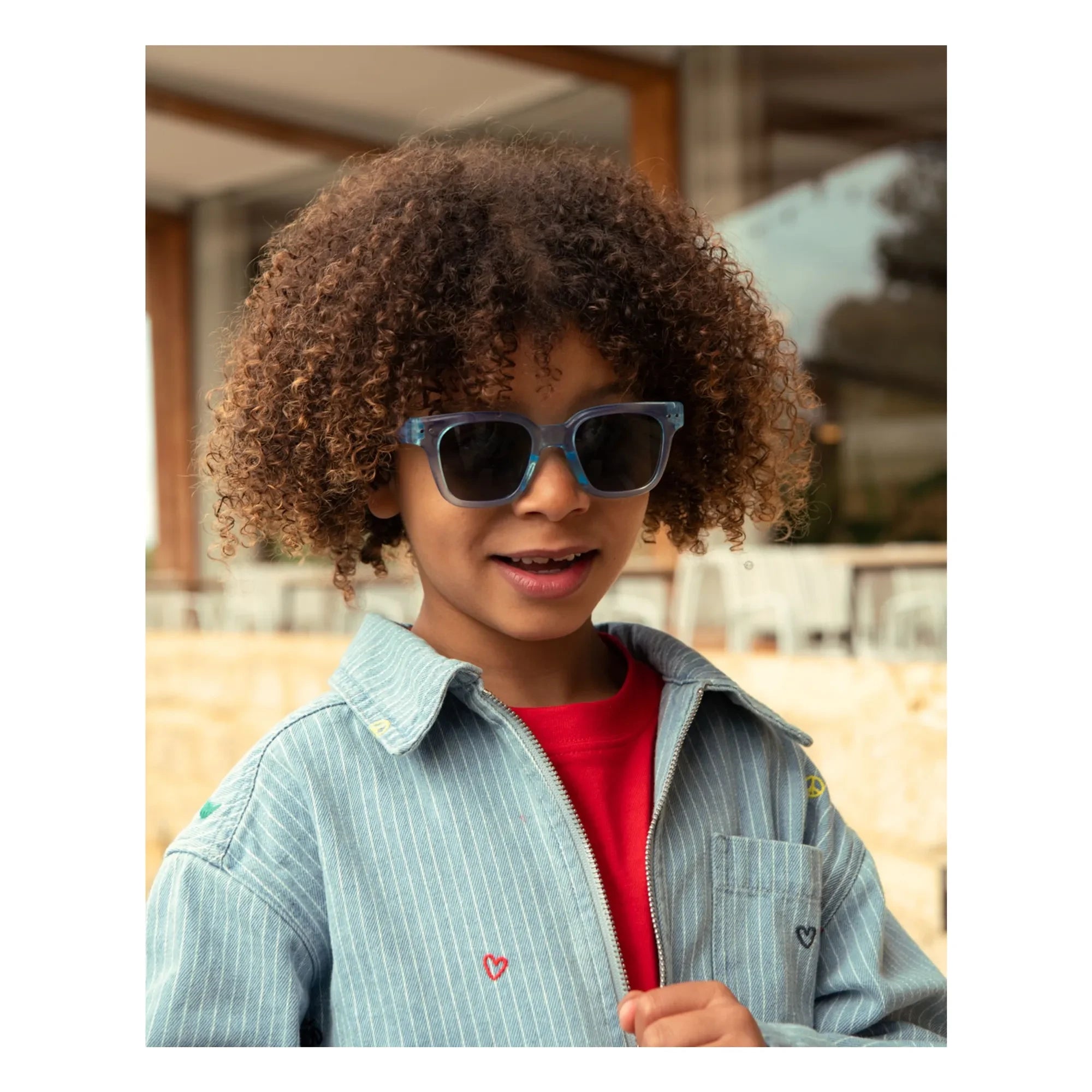 IZIPIZI - Sonnenbrille #Road Junior | Hellblau