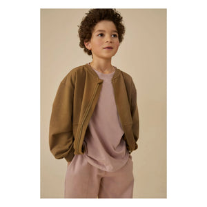 Gray Label - Bio-Baumwoll-Bomberjacke | Khakibraun