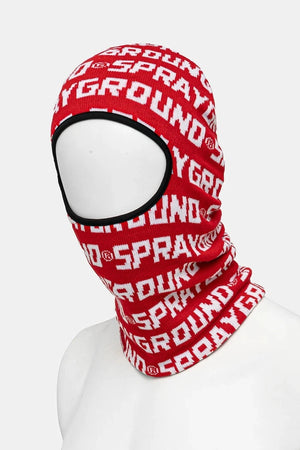 Sprayground - Rote Schneemaske 910HW390NSZ
