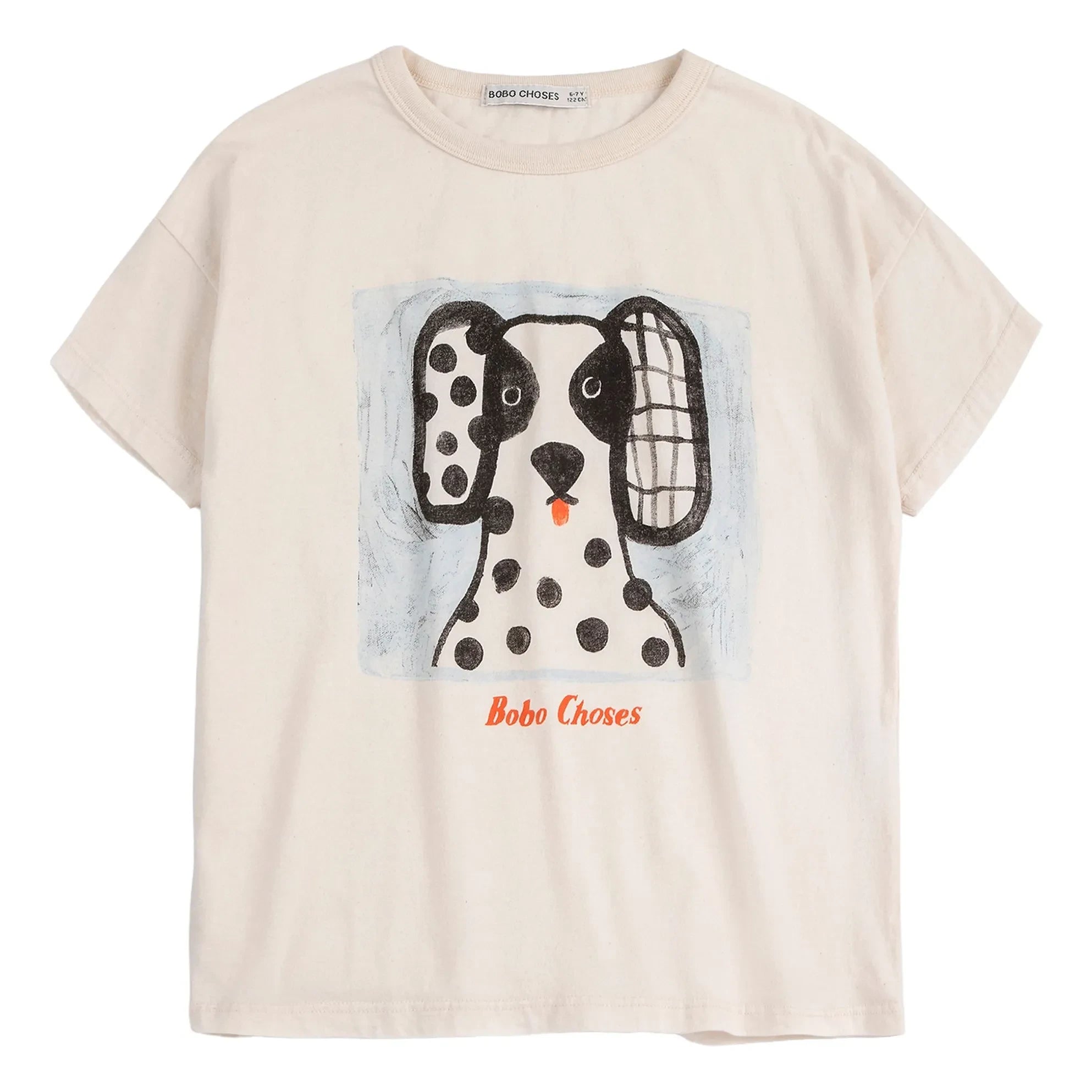 Bobo Choses - T-Shirt aus Bio-Baumwolle mit Dalmatiner-Print | Ecru