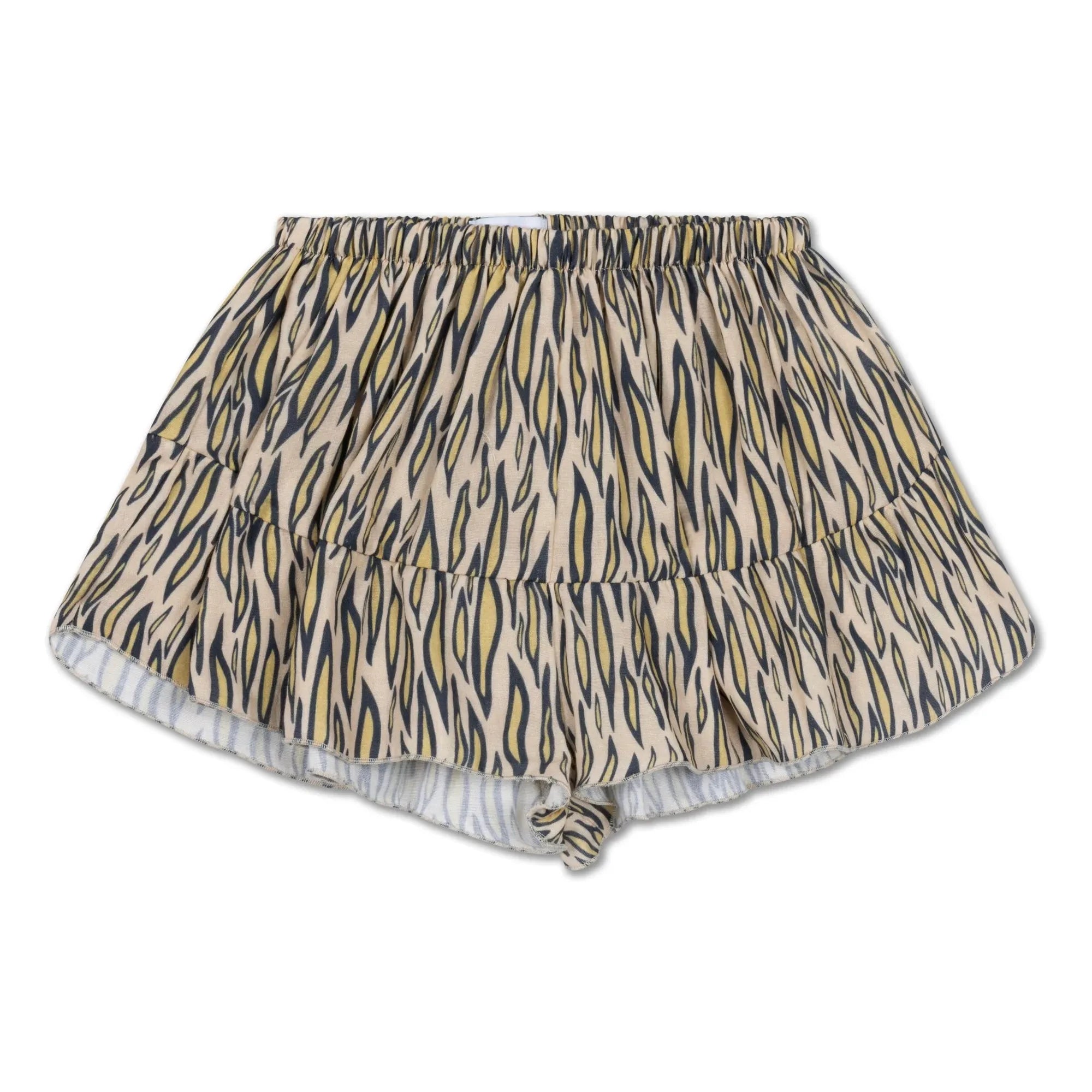 Repose AMS - Bio-Baumwolle Tiger Minirock | Hellbraun