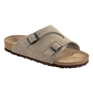 BIRKENSTOCK - Zurich Schmale Passform Sandalen | Taupe Braun