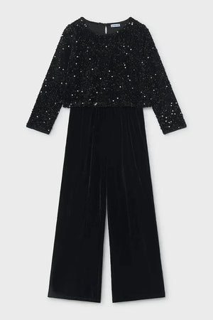Kadife çocuk tulumu Mayoral