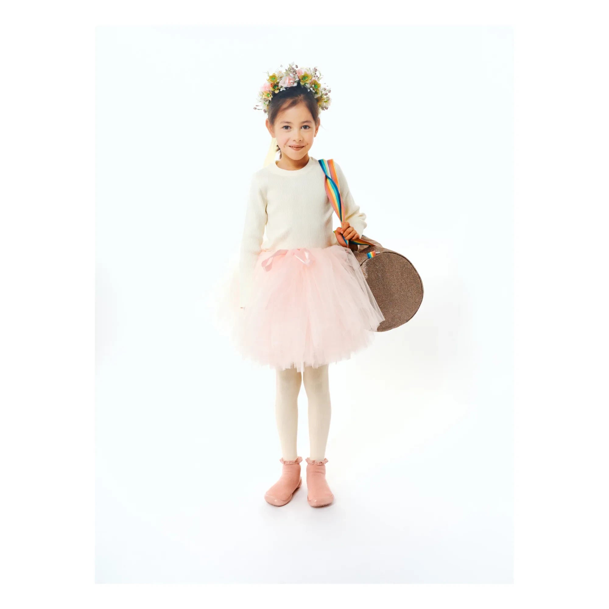 Caramel & Cie - Glitzer Weekend Tasche | Kupferrot