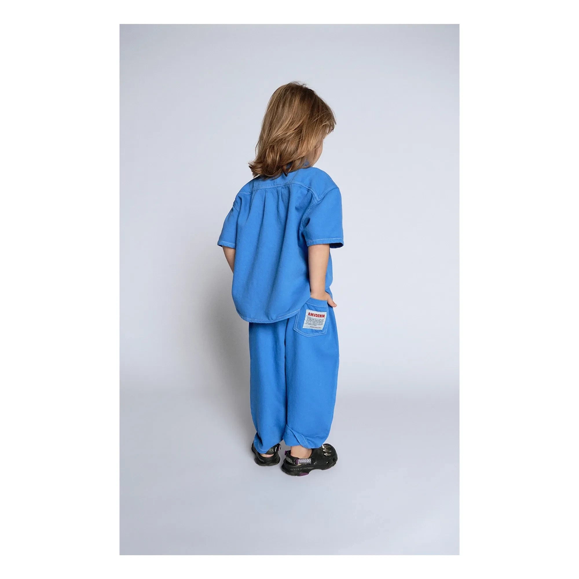 American Vintage - Pusway Bio-Baumwoll-Denim-Hose | Blau