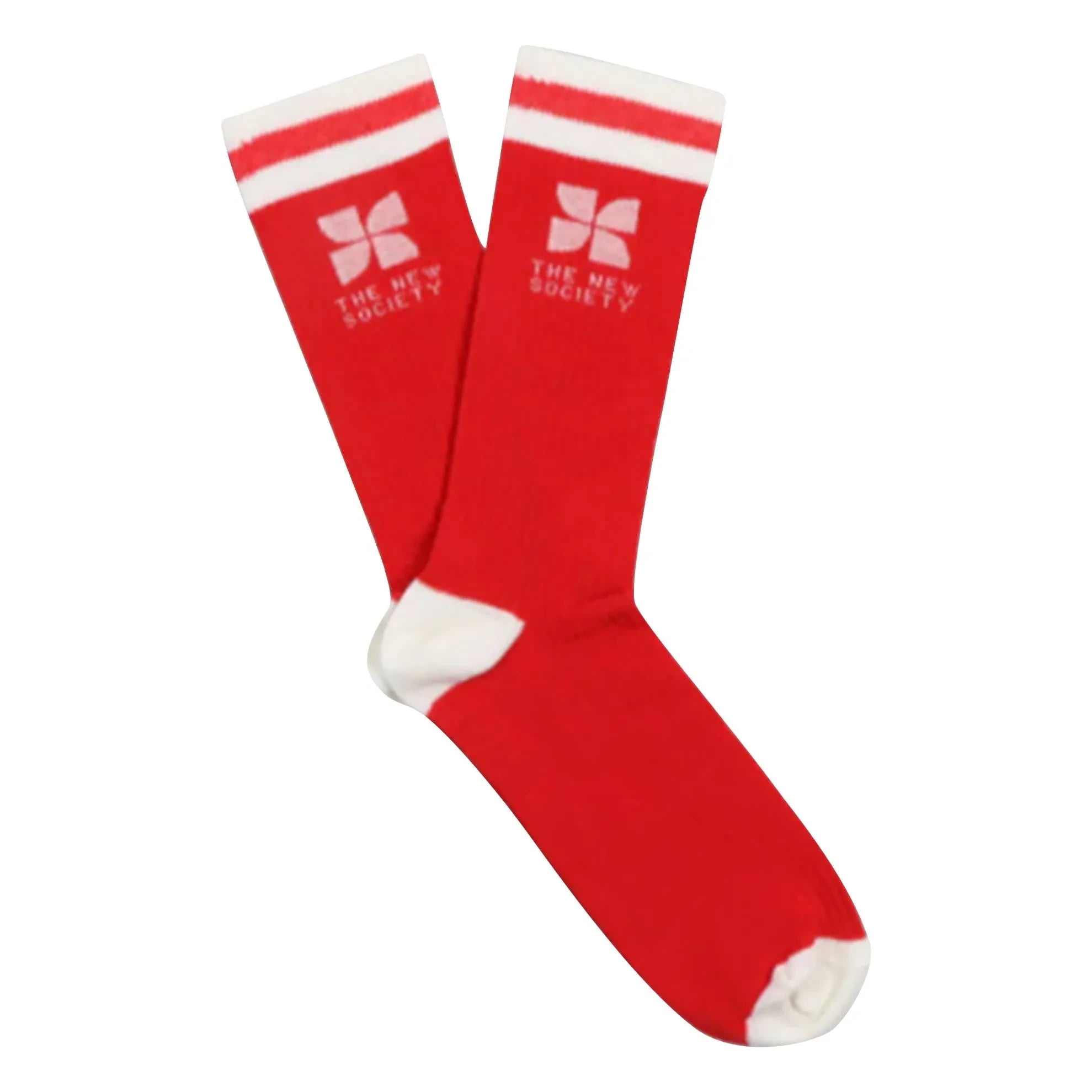 the new society - Baumwollsocken | Rot
