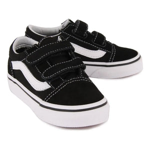 Vans - Old Skool V Cırt Cırtlı Sneaker | Siyah