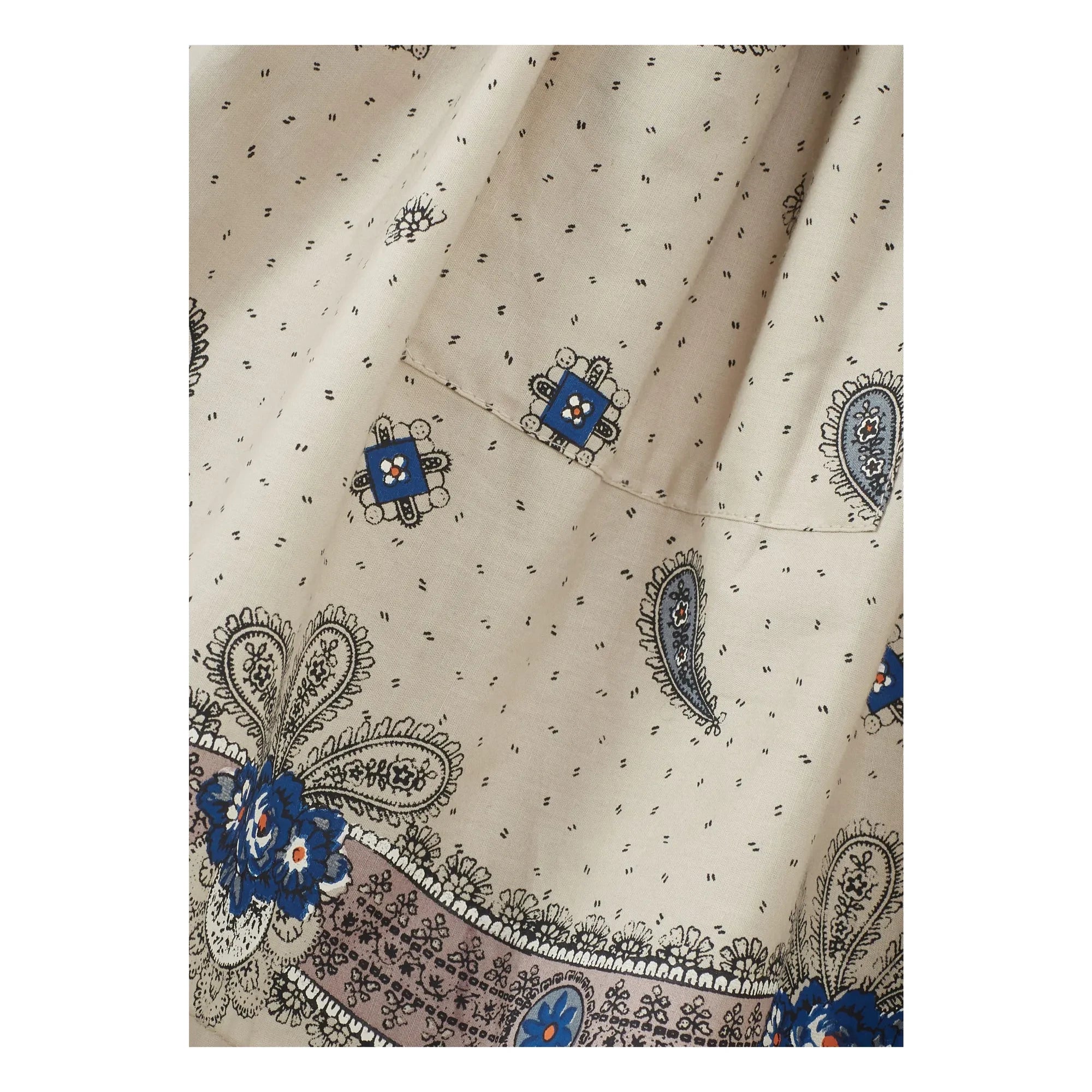 Caramel - Myla Paisley Rock | Ecru