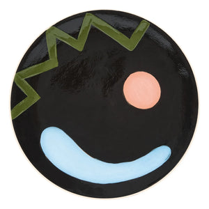 HOMER - Milos Keramikteller | Schwarz