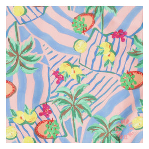 Tumble N'Dry – Badeshorts Fortaleza Palm Recycelte Fasern | Hellblau
