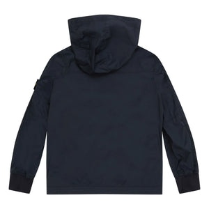 Stone Island - Kapuzenjacke mit Logo | Marineblau