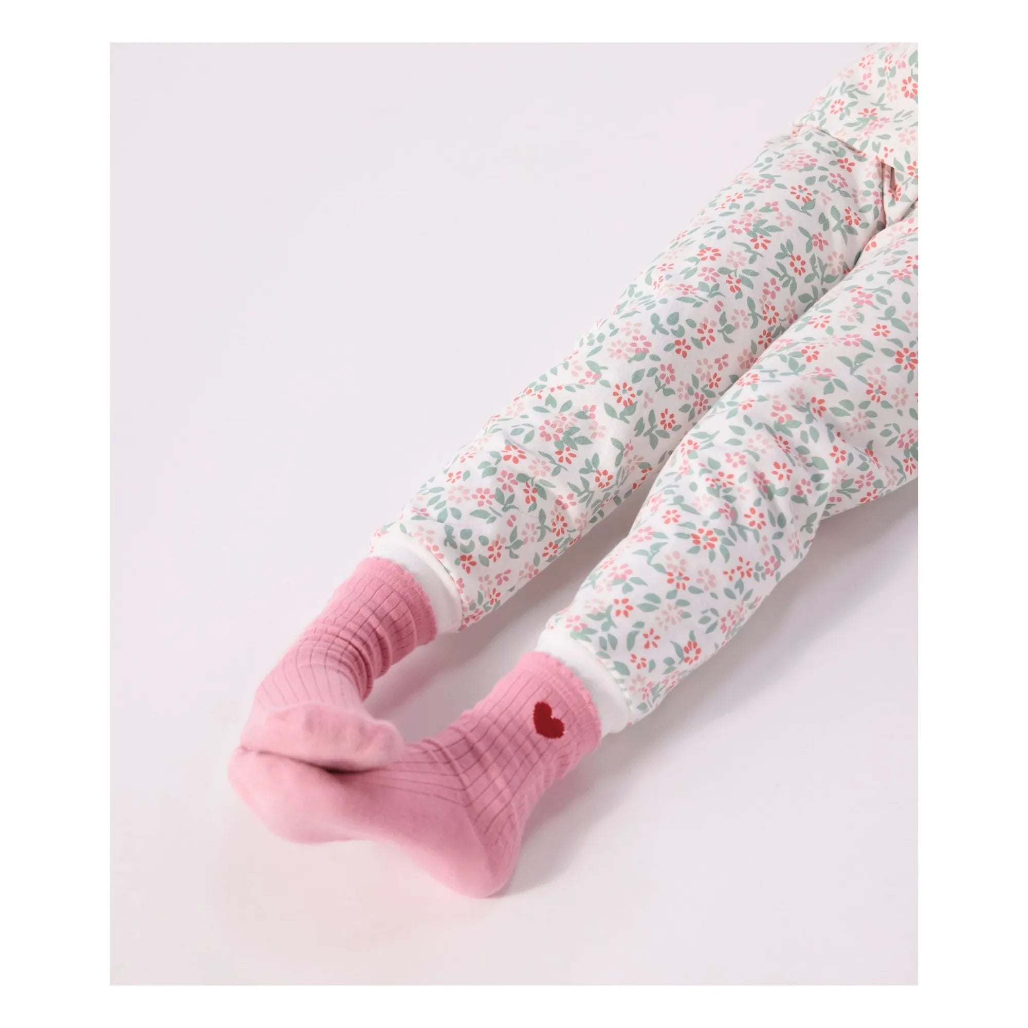 Petit Bateau - Kalp çoraplar | Pembe