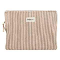 Gabrielle Paris - Garance gestreifte Laptoptasche | Rot