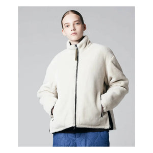 Taion - Militärische Wendbare Stehkragen-Jacke | Khaki