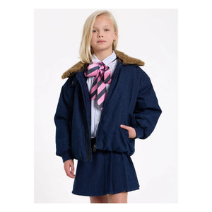 Finger in the nose - Aria Denim Pilotenjacke | Raw Denim