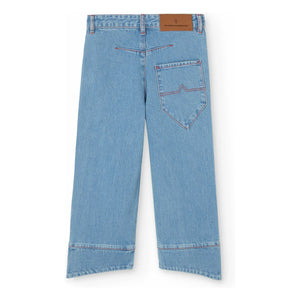 The Animals Observatory - Loon Bio-Baumwoll-Jeans | Hellblau