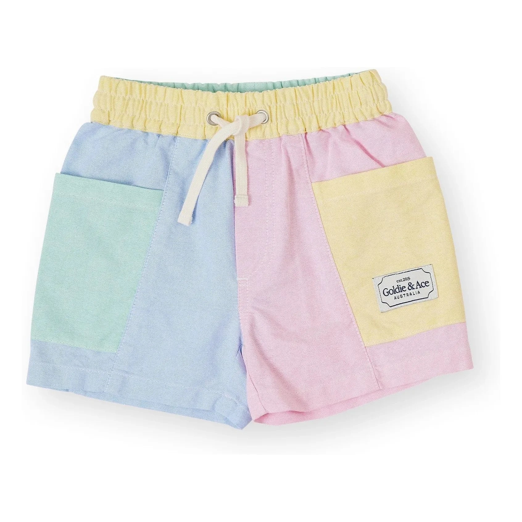 Goldie + Ace – Color Block Shorts | Pink