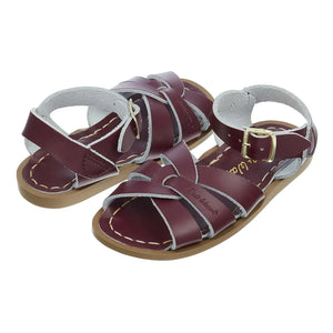 Salt-Water - Original wasserdichte Ledersandalen | Bordeaux
