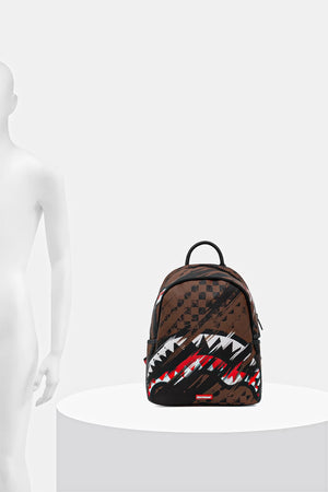 Sprayground - Brauner Kunstleder-Stadtrucksack 910B8964NSZ
