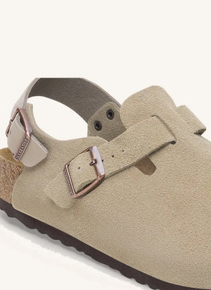 BIRKENSTOCK - Tokio Clogs | Taupe-braun