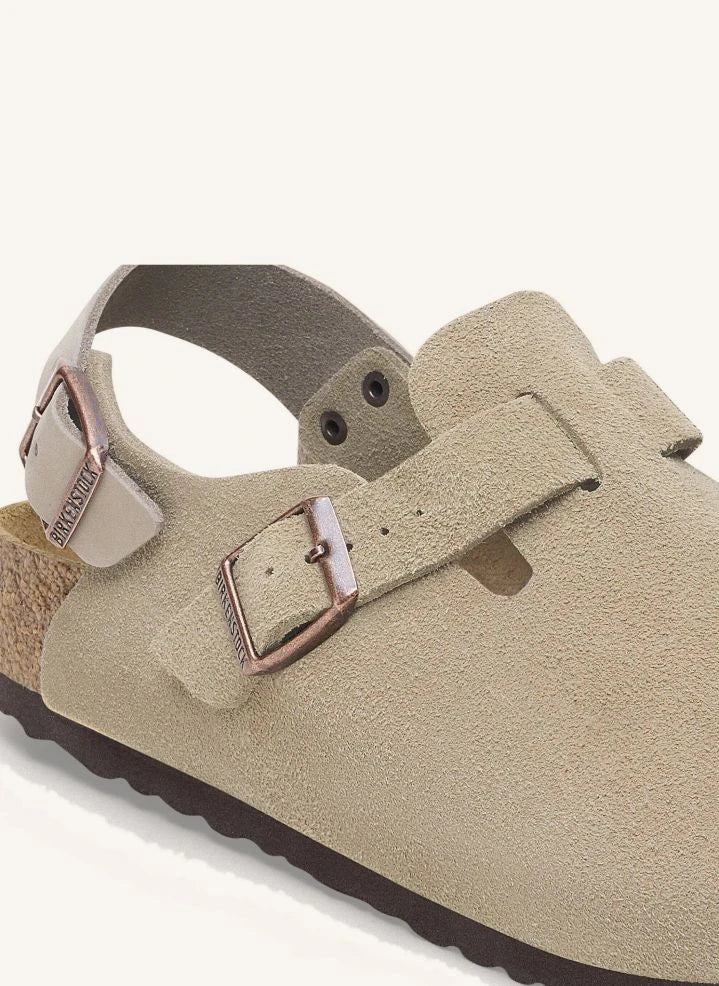 BIRKENSTOCK - Tokio Clogs | Taupe-braun