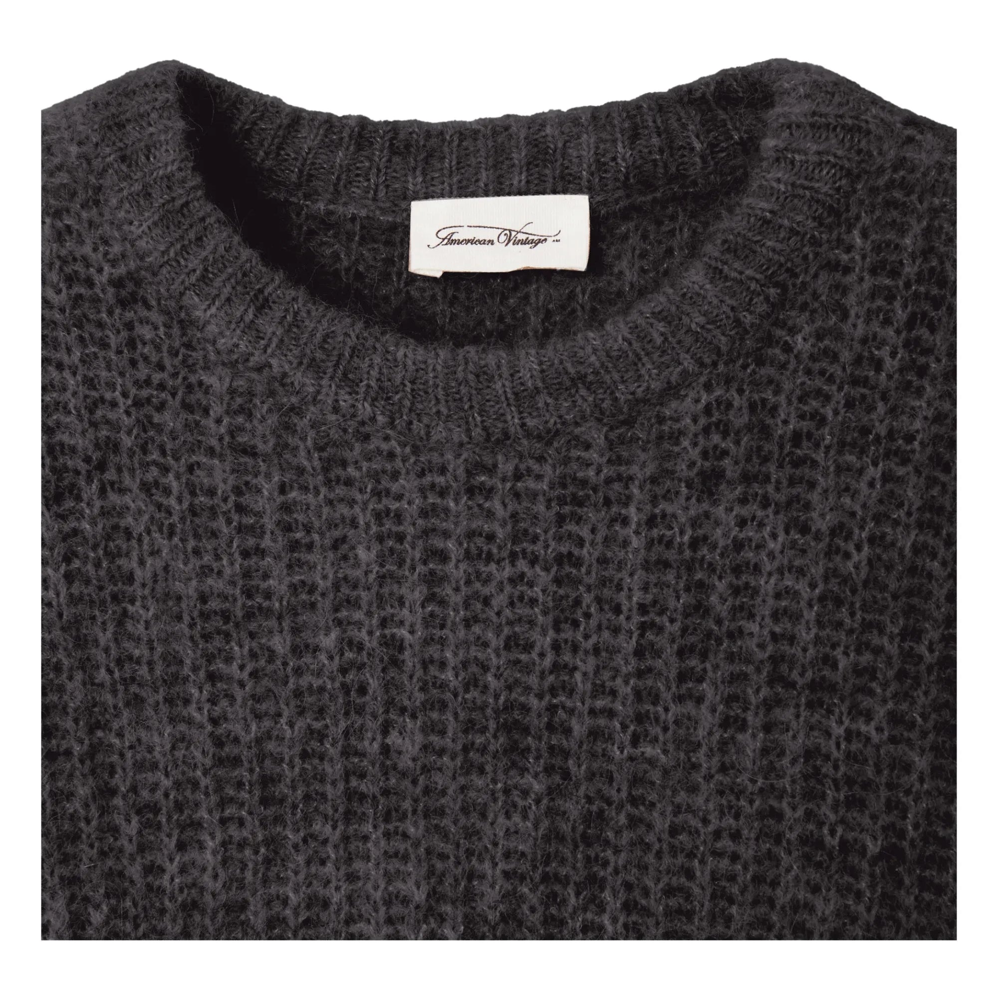 American Vintage - East Alpaka Pullover | Anthrazit