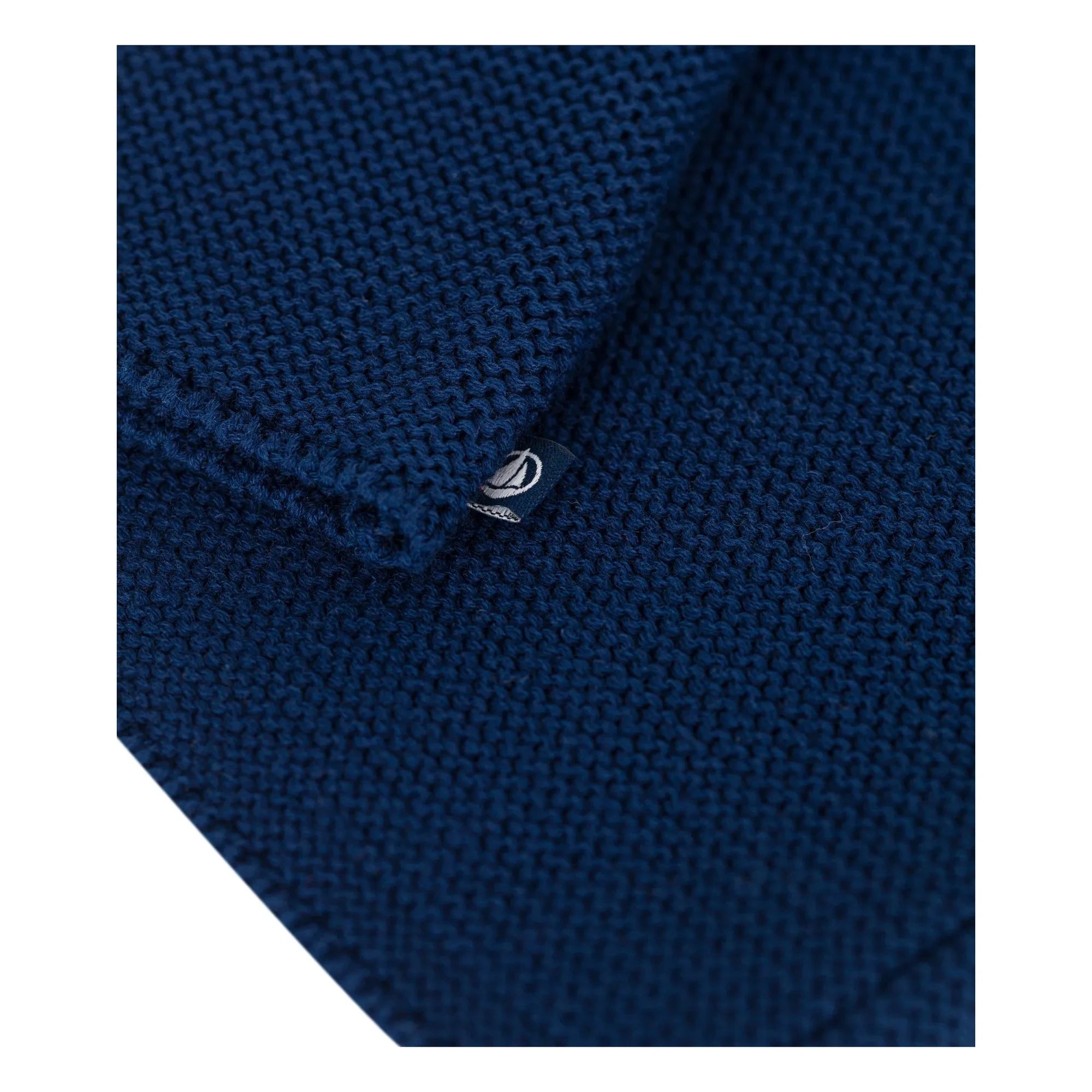 Petit Bateau - Barby Strickjacke aus Bio-Baumwolle | Marineblau