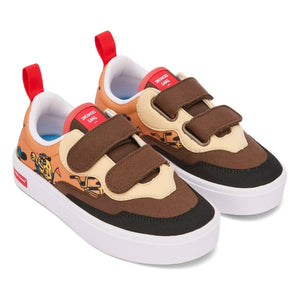 Hello Hossy - Mascots Ride Comic-Sneaker | Braun