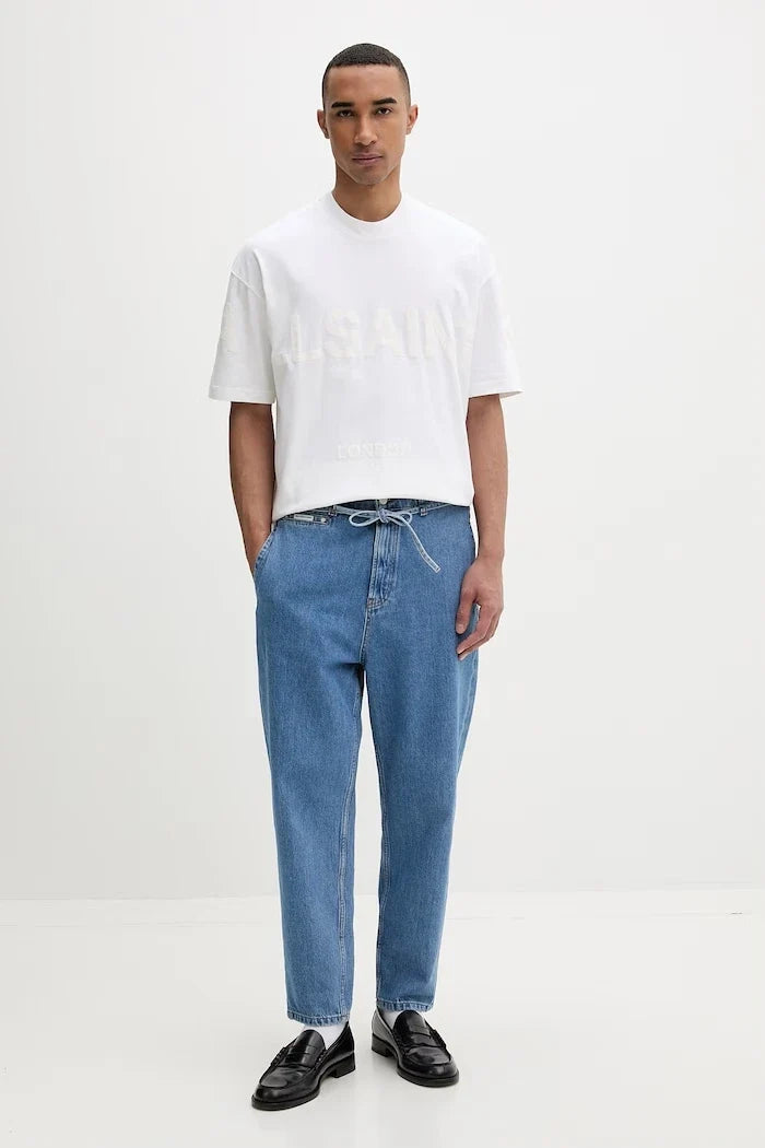 AllSaints Erkek Pamuklu BIGGY SS CREW Tişört