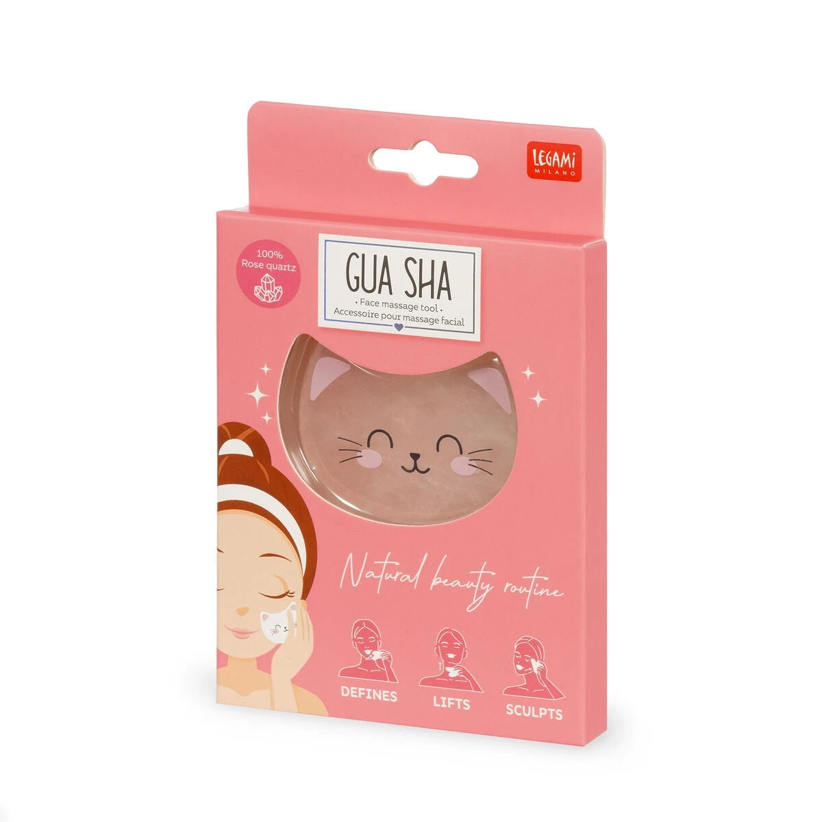 Legami - Gesichtsmassage-Zubehör - Gua Sha - Kitty