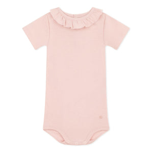 Petit Bateau - Body Maggie mit Rüschen | Rosa