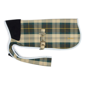 Barbour - Wasserdichte karierte Hundejacke | Beige