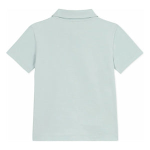 Petit Bateau – Poloshirt aus Bio-Baumwolle | Türkis