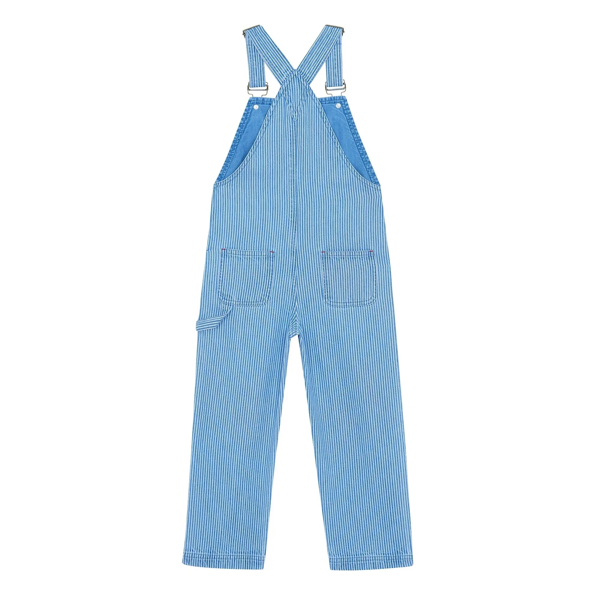 Bonton - Nope Gestreifte Latzhose | Blau