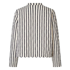 Lollys Laundry – Emilia Gestreifte Jacke | Schwarz