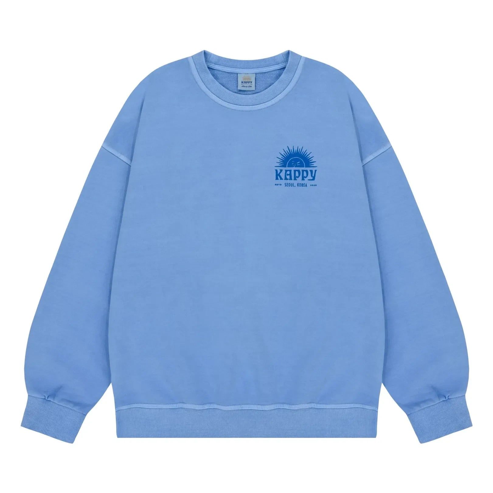Kappy - Sunny Wing Pigment Sweatshirt | Hellblau