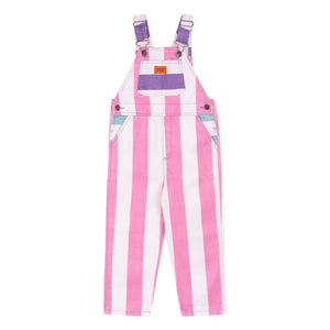 Favorite People - Amore Gestreifter Overall | Pink