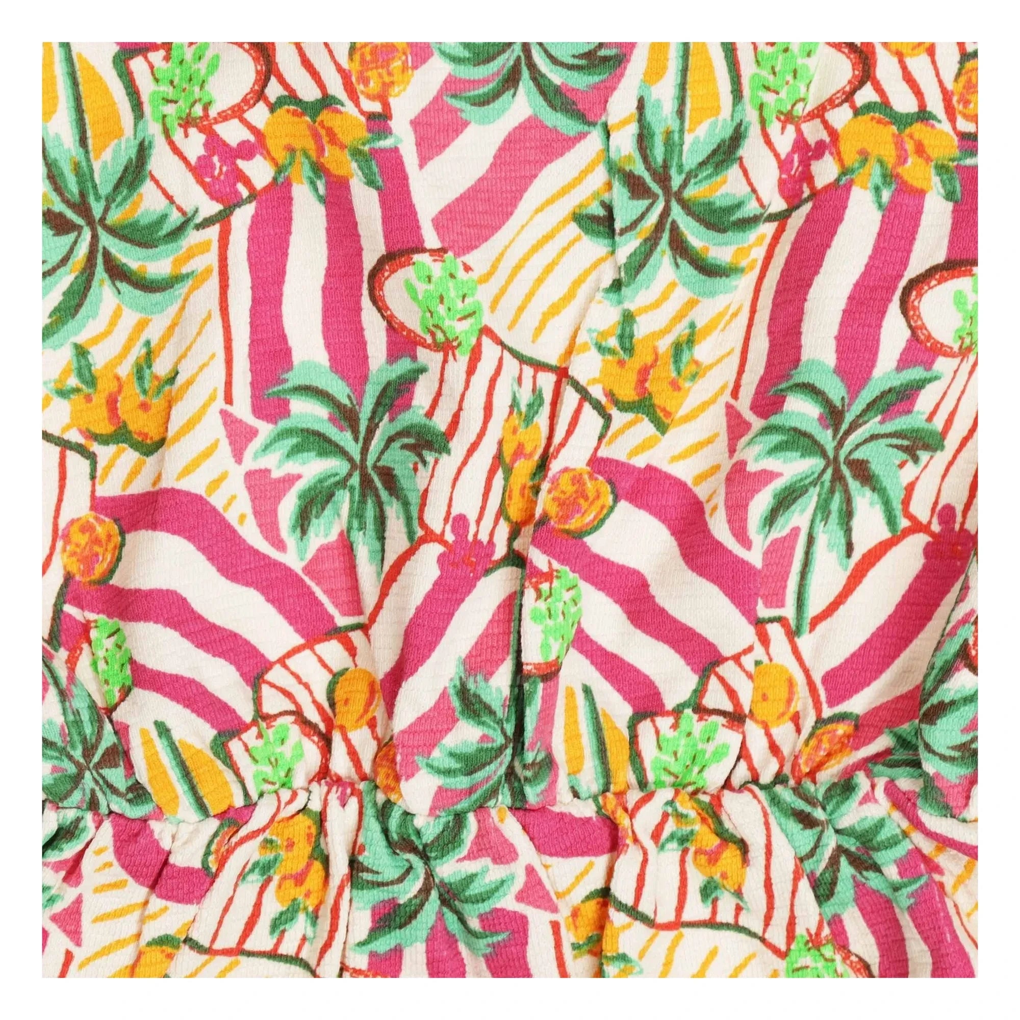 Tumble N'Dry - Marilia Palm Kleid Bio-Baumwolle | Rosa
