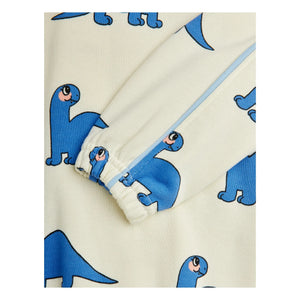 Mini Rodini - Dinos Sweatshirt aus Bio-Baumwolle | Ecru