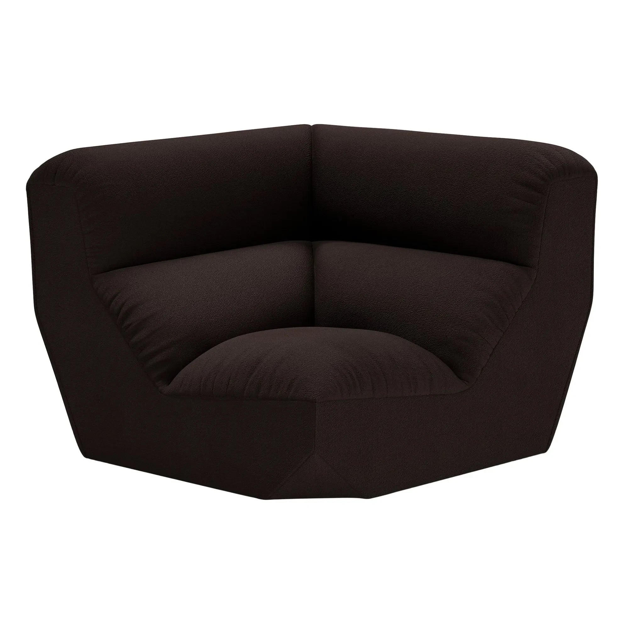 & Tradition - Hi Lo AV55 Modulsofa Eckmodul | Dunkelbraun