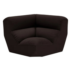& Tradition - Hi Lo AV55 Modulsofa Eckmodul | Dunkelbraun