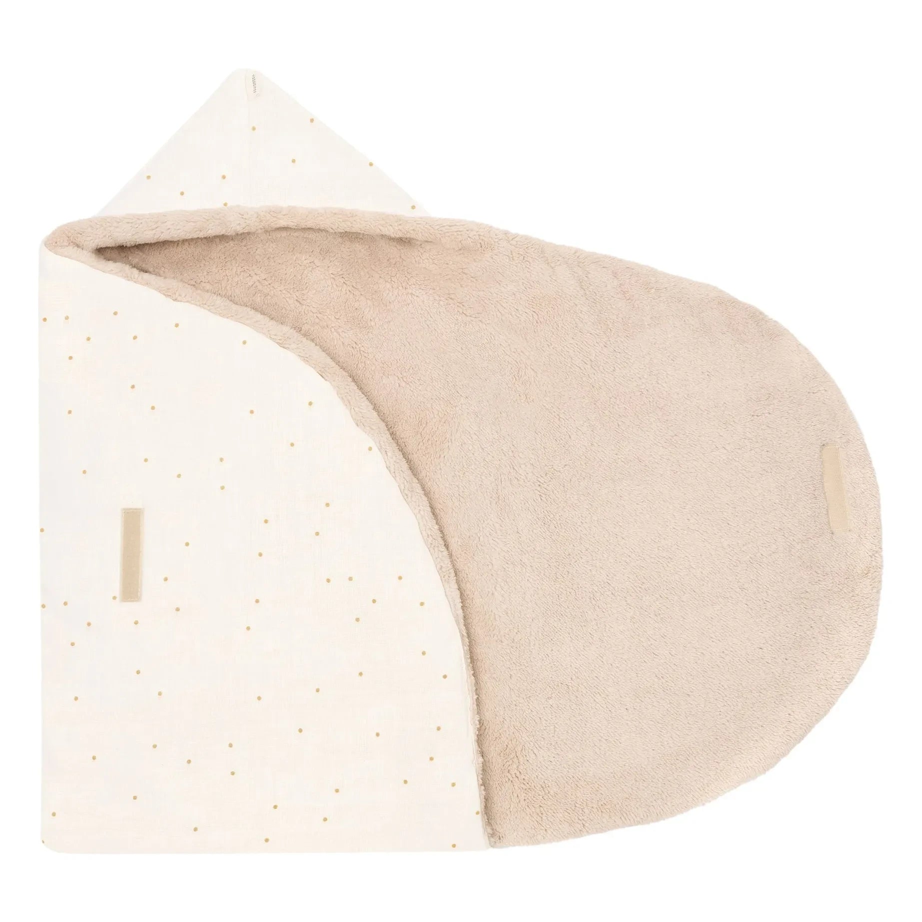 Nobodinoz - Babynestchen Cozy Wabi Sabi Sweet Dots | Beige